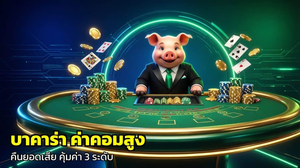 บาคาร่า ค่าคอมสูง คืนยอดเสีย